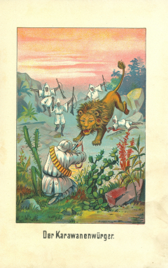 Der Karawanenwürger, Tafel 1