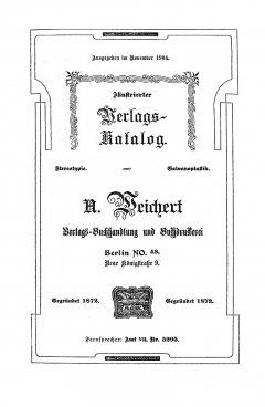Weichert-Katalog 1904-1