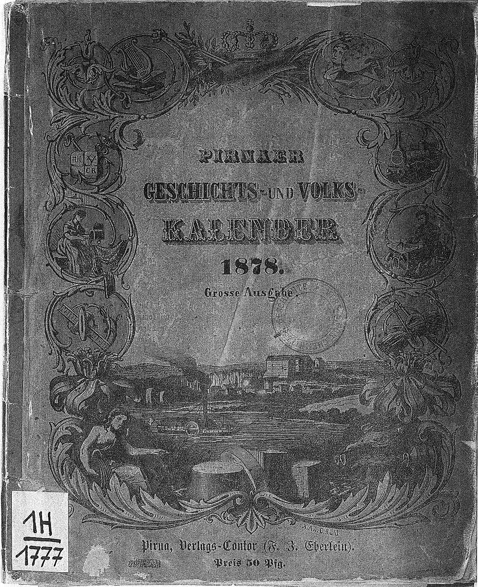 Pirnaer 1878 Umschlag