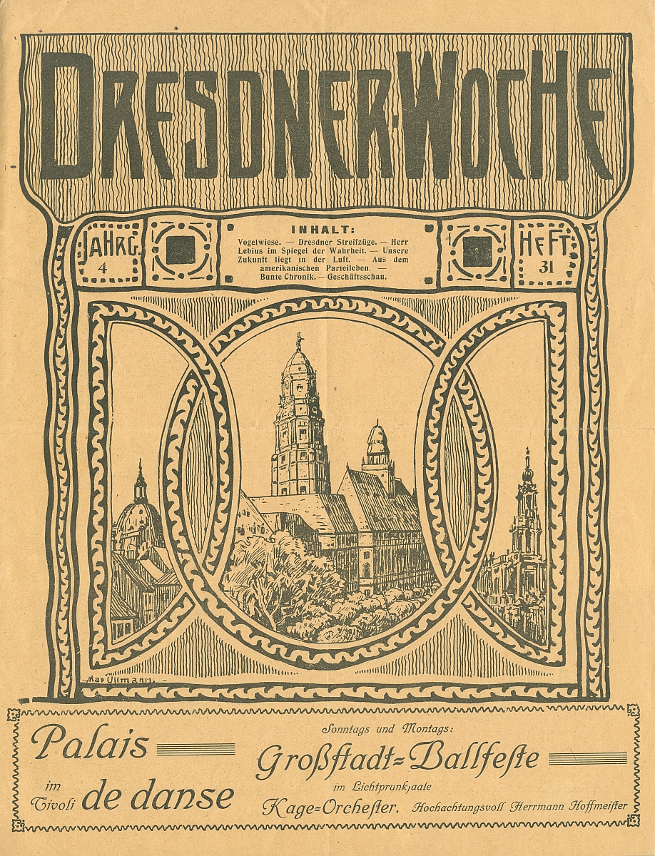 Dresdner Woche Umschlag