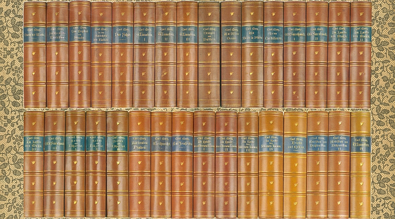 Karl May in Kalbleder Hero