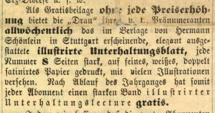 Drau-Abbonnement-Einladung