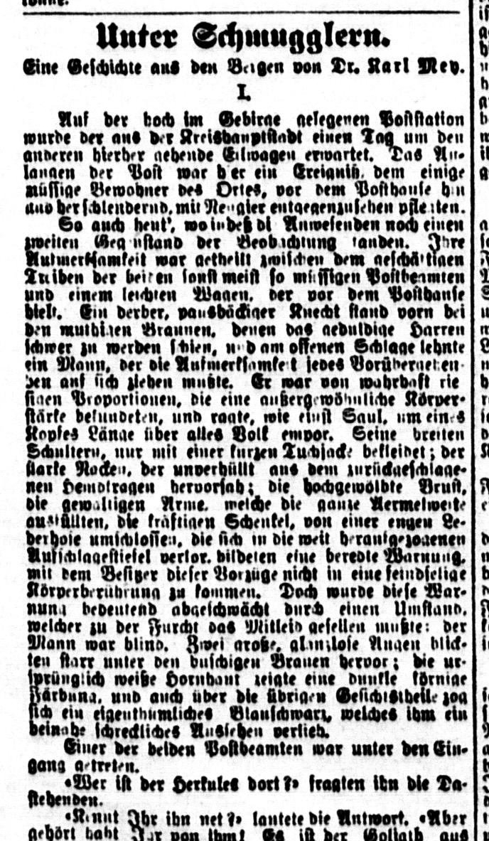 Unter Schmugglern TA